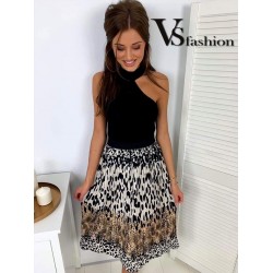 Αμάνικη Μπλούζα BLACK AND WHITE