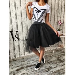 Φούστα από τούλι