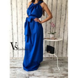 Μακρύ Φόρεμα με Ζώνη